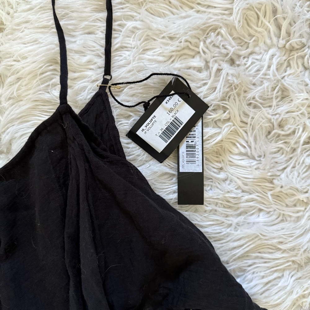 Mes Demoiselles Elegant Black Sleeveless Top - Picture 4 of 13